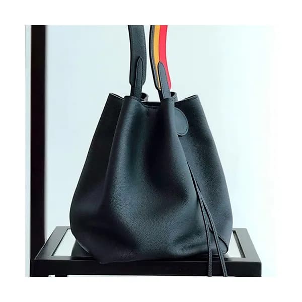 Hermes 2019 Licol Ever Color Leather Hobo Bucket S… - 1