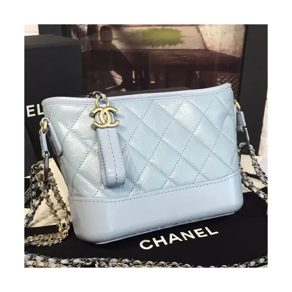 Chanel 2018 Gabrielle Hobo Leather Shoulder Bag ,2… - 1