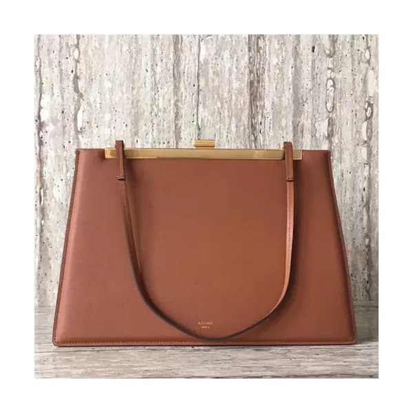 Celine Leather Women Tote Bag,33CM - 셀린느 레더 여성용 토… - 1
