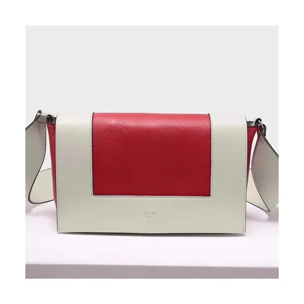 Celine Leather Frame Shoulder Bag,25CM - 셀린느 레더 프레… - 1
