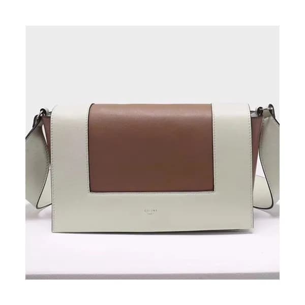 Celine Leather Frame Shoulder Bag,25CM - 셀린느 레더 프레… - 1