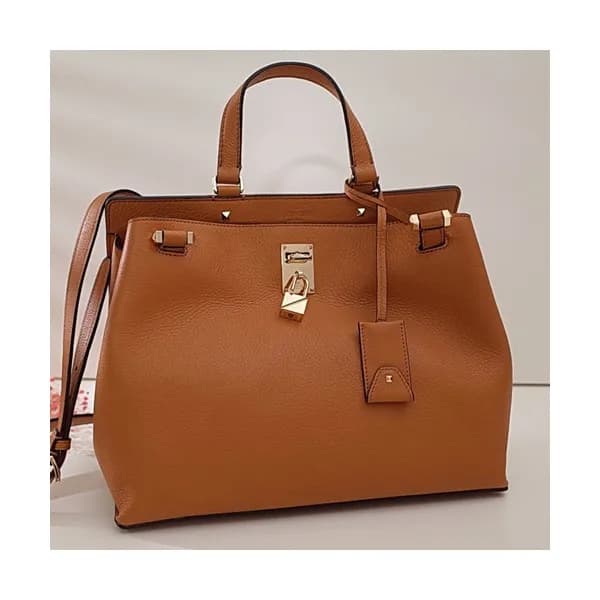Valentino 2019 Leather Garavani Joykock Tote Shoud… - 1