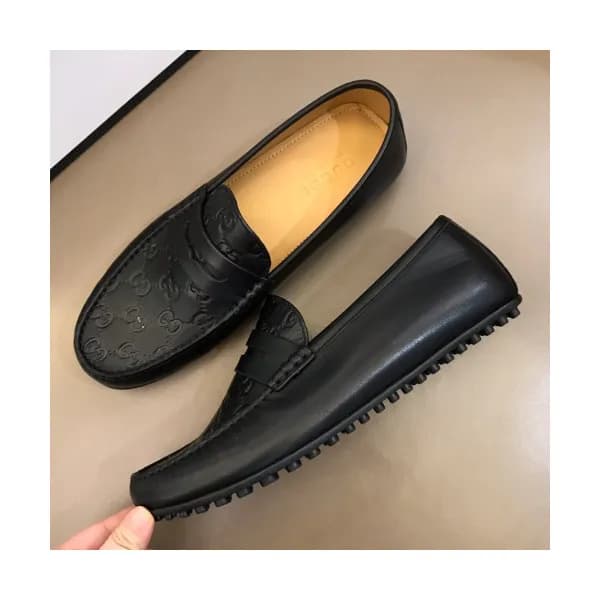 Gucci 2019 Mens Leather Penny Loafer - 구찌 남성 레더 페니… - 1