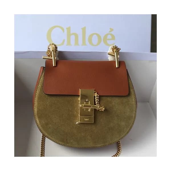 Chole 2019 Drew Leather Shoulder Bag, 20cm - 끌로에… - 1