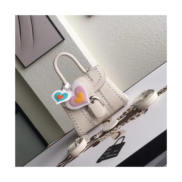 Delvaux 2019 Leather Tote Shoulder Bag,20CM - 델보 2… - 1