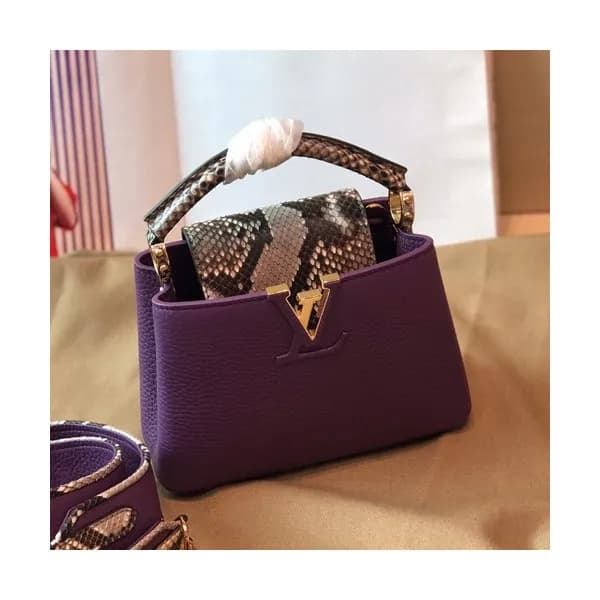 Louis Vuitton 2019 Capucines Tote Shoulder Bag,21c… - 1