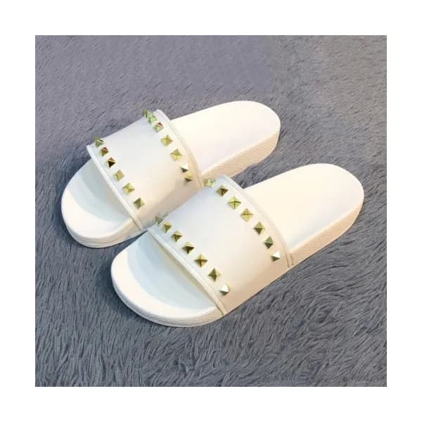 Valentino 2019 Mm/Wm Stud Casual Slipper - 발렌티노 남자… - 1