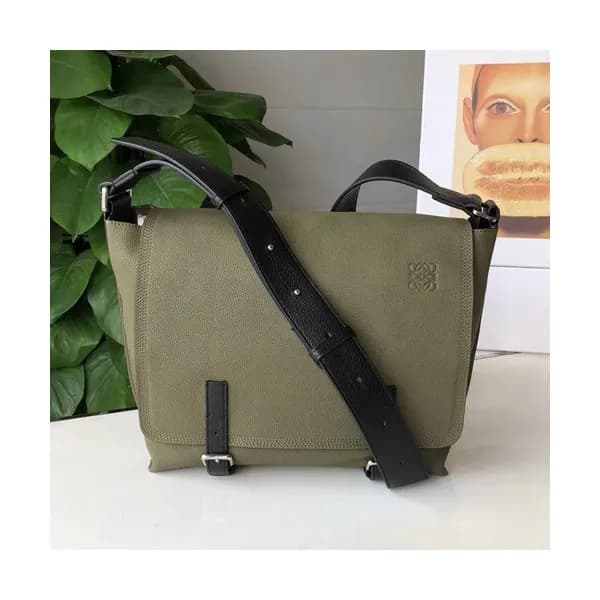 Loewe 2019 Military Messenger Shoulder Bag, 32CM -… - 1
