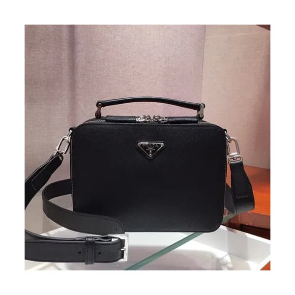 Prada 2019 Leather Mens Tote Shoulder Bag,22CM - 프… - 1