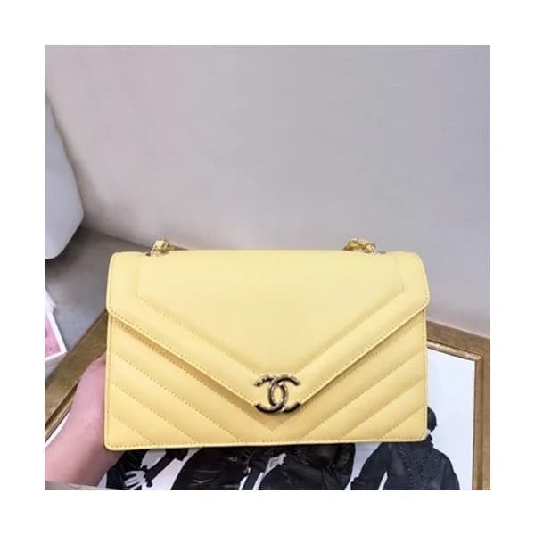 Chanel 2019 Women Large Flap Chain Shoulder Bag,2… - 1