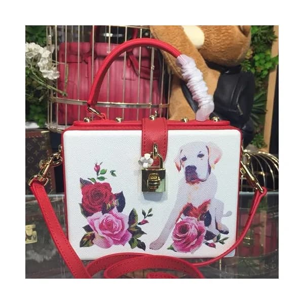 Dolce&Gabbana 2019 Leather Tote Shoulder Bag ,19.5… - 1