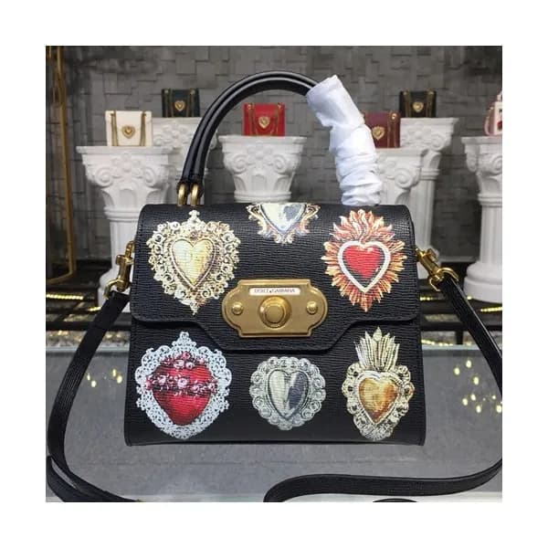 Dolce&Gabbana 2019 Leather Tote Shoulder Bag ,24CM… - 1