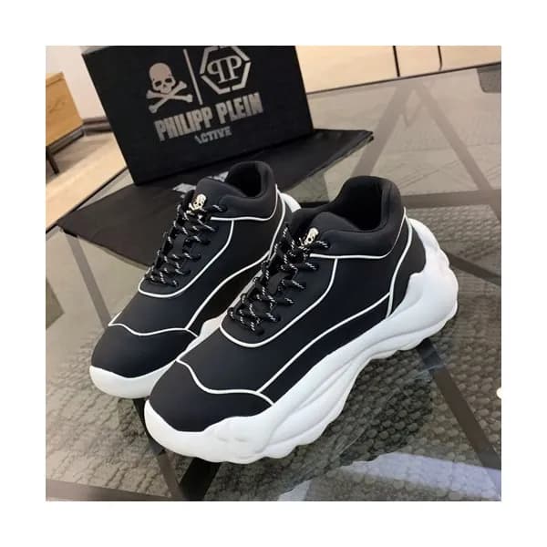 Philipp plein 2019 Mens Leather Running Shoes - 필… - 1