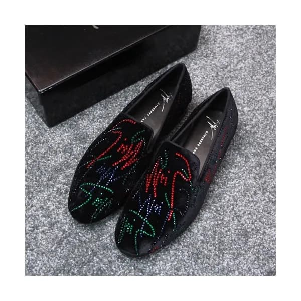Giuseppe Zanoti 2019 Mm / Wm Velvet Slip On - 쥬세페자… - 1