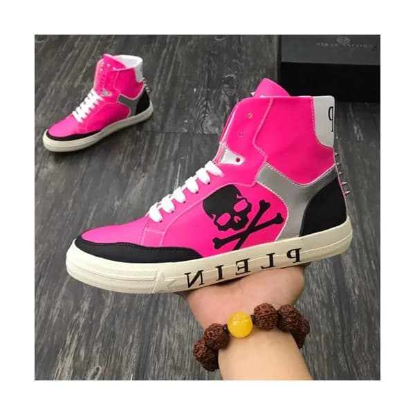 Philipp plein 2019 Mens Leather Sneakers - 필립플레인 … - 1