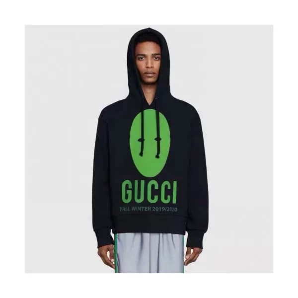 Gucci 2019 Mm/Wm Logo Cotton HoodT - 구찌 2019 남자 로고… - 1
