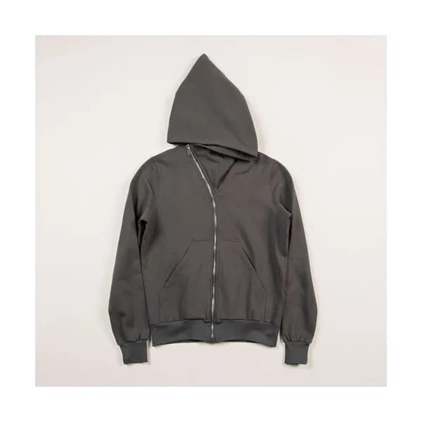 Rick Owens Mens Logo Cotton Zip-up Hooded - 릭오웬스 남… - 1