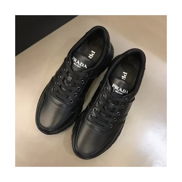 Prada 2019 Mens Leather Sneakers - 프라다 2019 남성용 레더… - 1