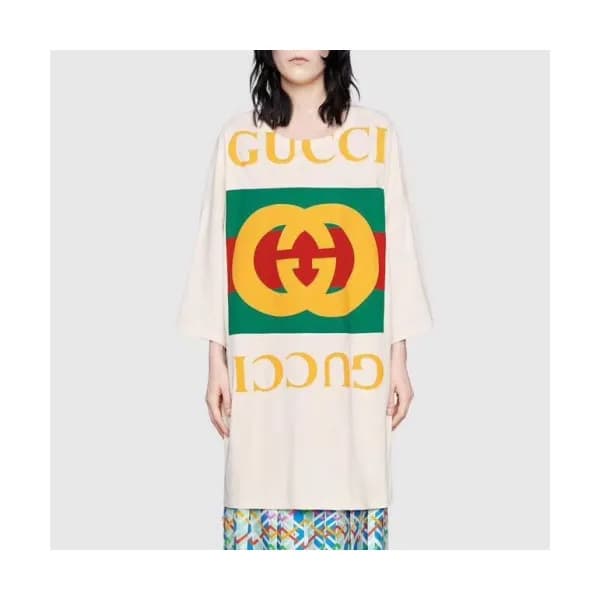[매장판]Gucci 2019 Mm/Wm Logo Cotton Short Sleeved Ts… - 1