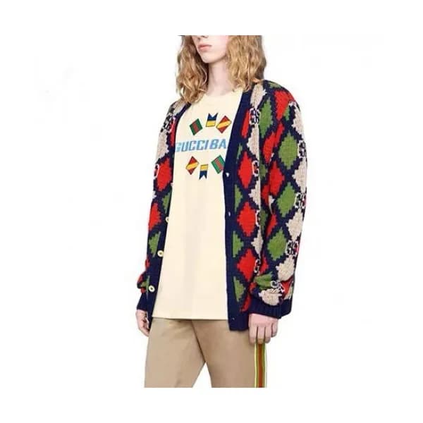 [커스텀급]Gucci 2020 Mm/Wm Trendy V-neck Wool Cardigan… - 1