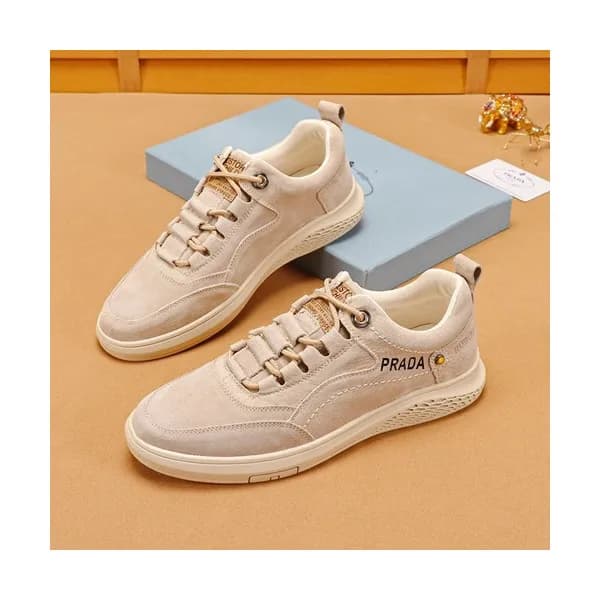 Prada 2019 Mens Leather Sneakers - 프라다 2019 남성용 레더… - 1