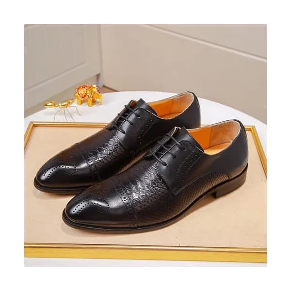Louis Vuitton 2020 Mens Leather Oxford Shoes - 루이비… - 1