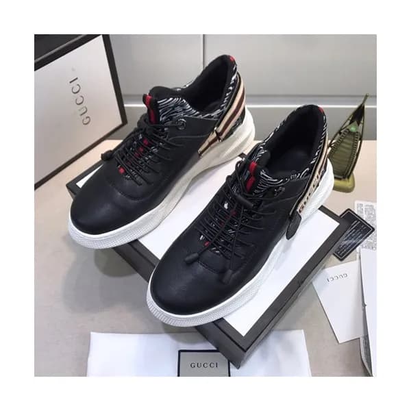 Gucci 2020 Mens Leather Sneakers - 구찌 2020 남성용 레더… - 1