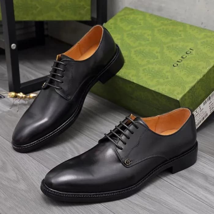 Gucci 2022 Mens Leather Shoes - 구찌 2022 남성용 레더 슈즈… - 1