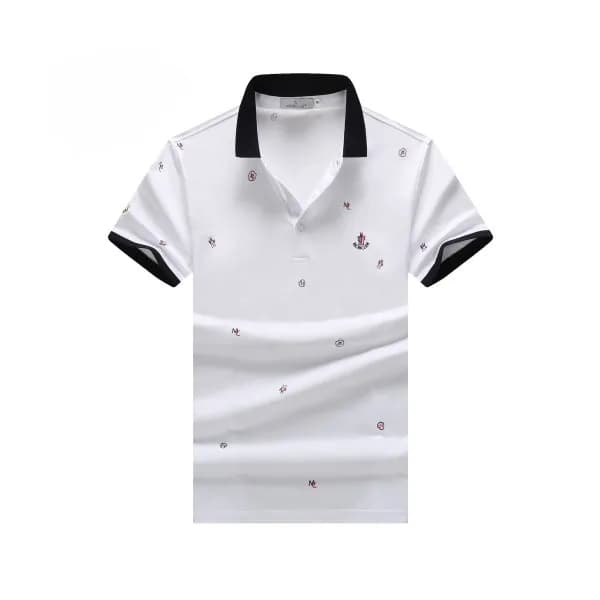 [매장판]Moncler 2020 Mens Logo Cotton Short Sleeved P… - 1