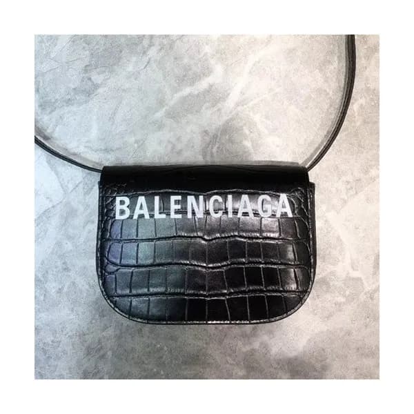 Balenciaga 2020 Ville Day Leather Shoulder Bag,19C… - 1