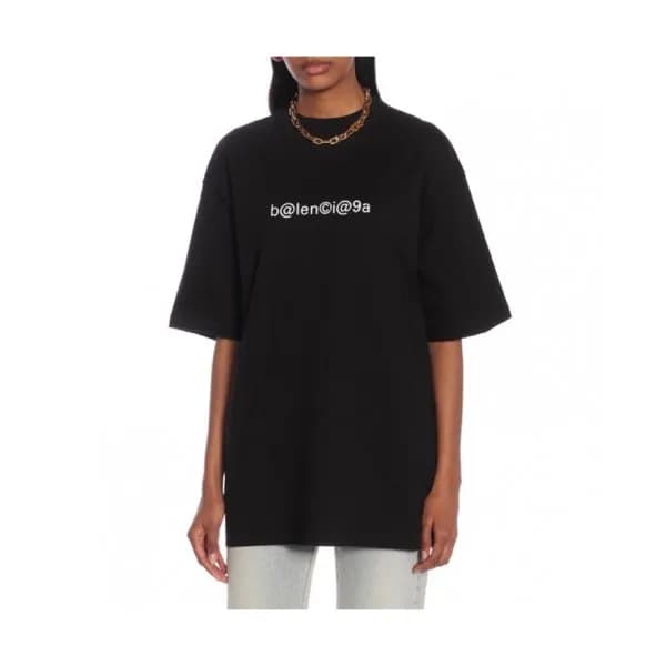 [발렌시아가]Balenciaga 2020 Mm/Wm Logo Cotton Short Sle… - 1