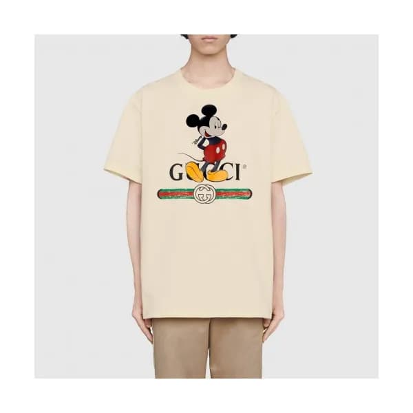 [매장판]Gucci 2020 Mm/Wm Logo Cotton Short Sleeved Ts… - 1