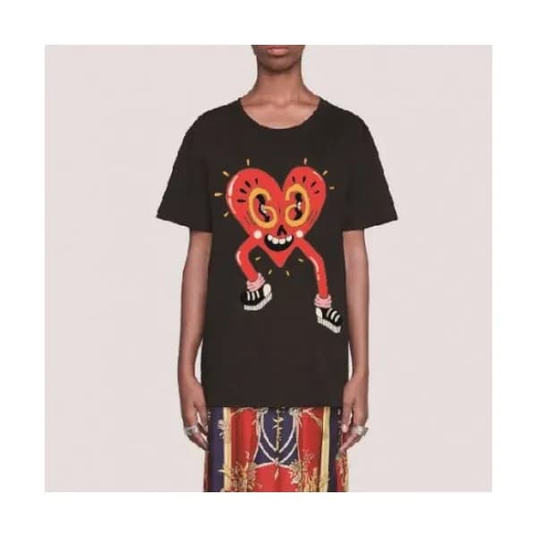 [매장판]Gucci 2020 Mm/Wm Logo Cotton Short Sleeved Ts… - 1