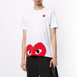 [꼼데가르송]Cdgplay 2020 Mm/Wm Heart Cotton Short Sleev…