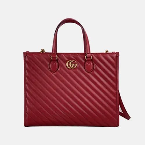 Gucci 2020 Leather Tote Shoulder Bag,35CM - 구찌 202… - 1