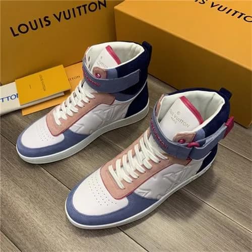 Louis Vuitton 2020 Men's Leather Sneakers - 루이… - 1