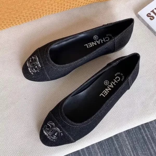 Chanel 2020 Women's Denim Flat - 샤넬 2020 여성용 데… - 1