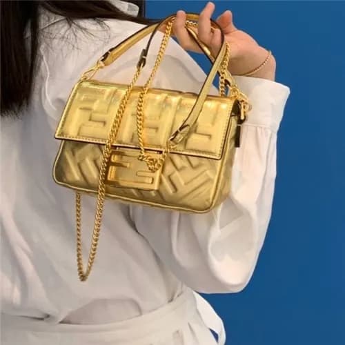 [펜디] Fendi 2020 Women's Leather Shoulder Bag, … - 1