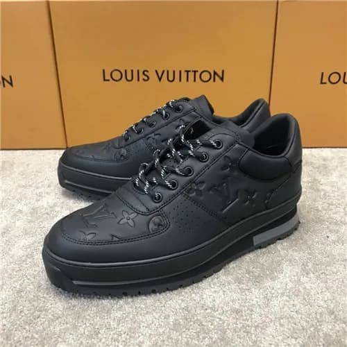 Louis Vuitton 2020 Men's Leather Sneakers - 루이… - 1
