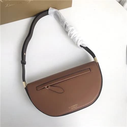 [버버리]Burberrry 2021 Women's Leather Hobo Bag,2… - 1