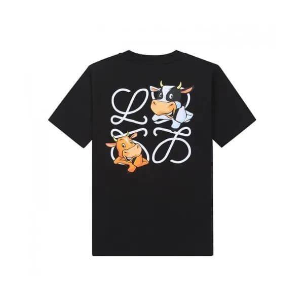 [로에베]Loewe 2021 Mm/Wm Smile Short Sleeved Tshirts … - 1