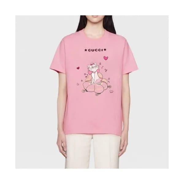 [매장판]Gucci 2021 Mm/Wm Logo Short Sleeved Tshirts -… - 1