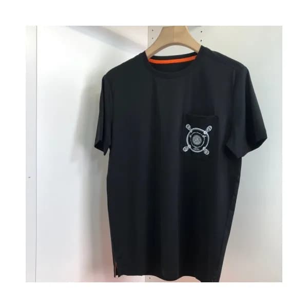[에르메스]Hermes 2021 Mens Crew-neck Short Sleeved Tsh… - 1