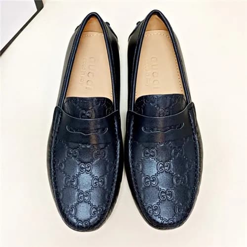 Gucci 2021 Men's Leather Loafer - 구찌 2021 남성용 … - 1