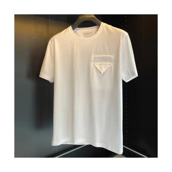 Bottega Veneta Mens Business Short-sleeved Tshirt… - 1