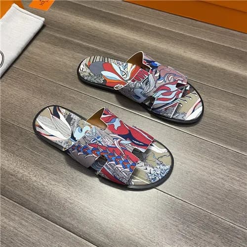 Hermes 2021 Men's Leather Mule,HERS0452 - 에르메스… - 1