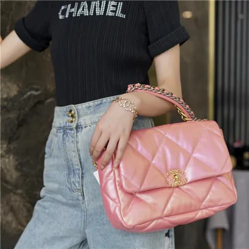 [블링블링]Chanel 2021 Women's Leather Shoulder Bag… - 1