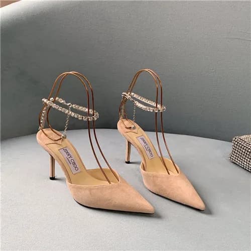 Jimmy Choo 2021 Women's Leather High Heel Sand… - 1