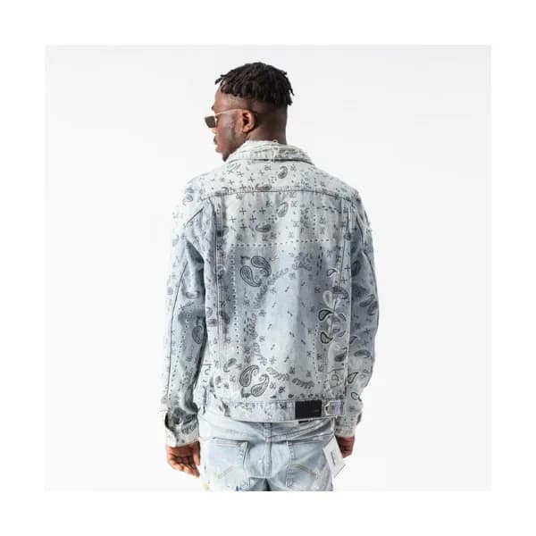 Amiri Mens Casual Denim Jackets Blue - 아미리 2021 남… - 1