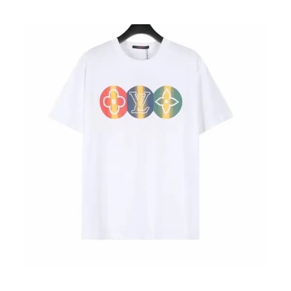 Louis vuitton Mm/Wm Logo Short Sleeved Tshirts Wh… - 1